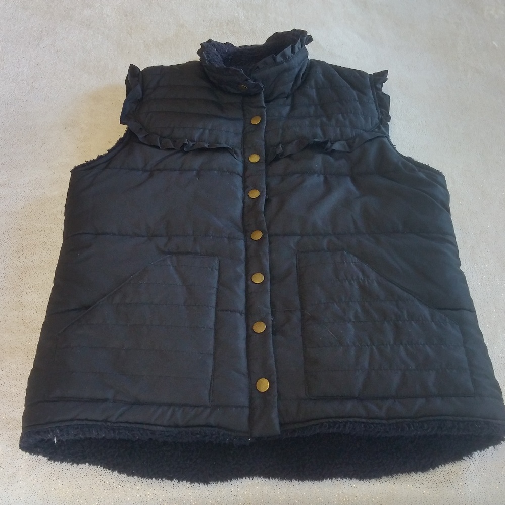 deb Women's Black Vest Size M. Excellent Condition